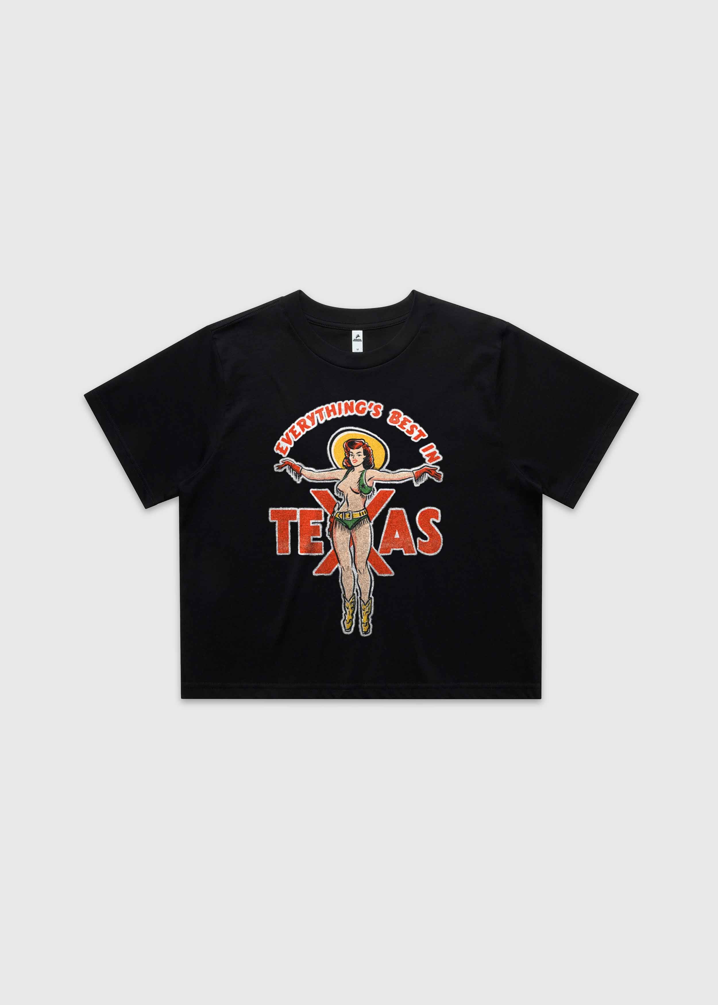 Everythings Best in Texas Crop Tee Secondary image