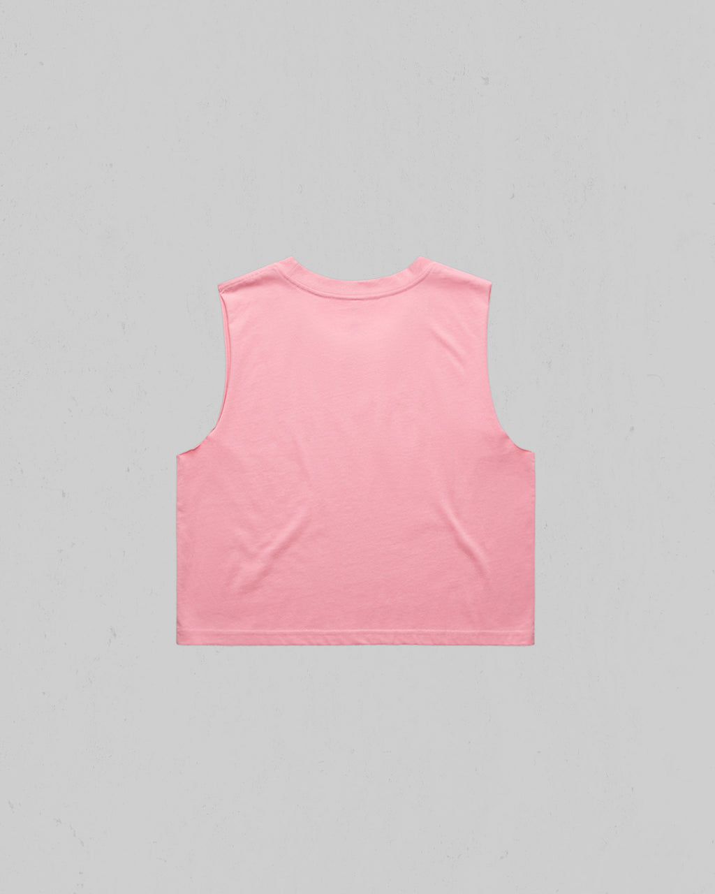 Back Pink Women’s crop tank top by Montavor.