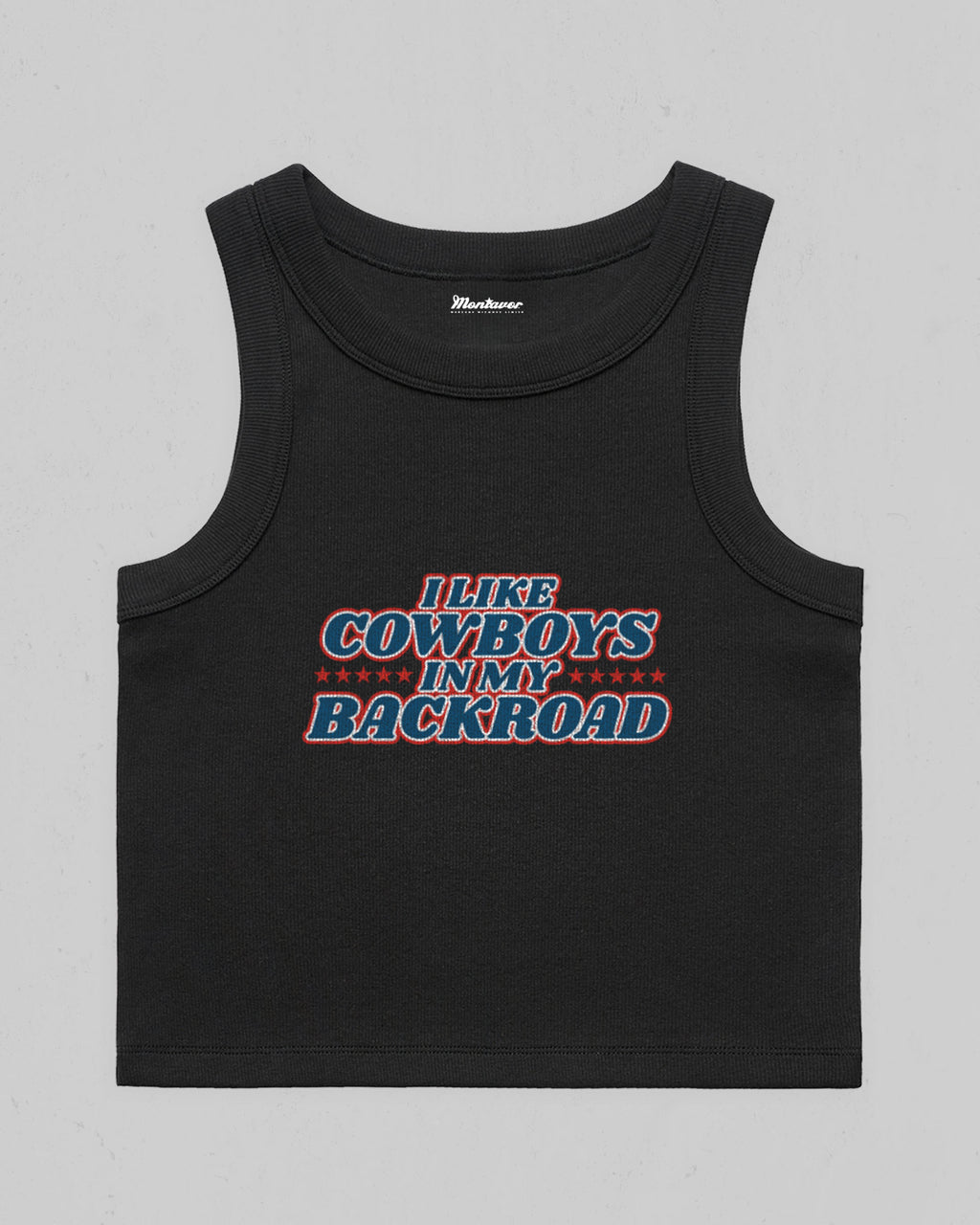 Cowboys Backroad Crop Tank