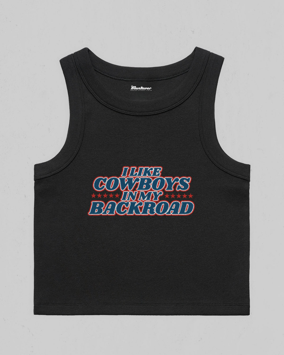 Cowboys Backroad Crop Tank