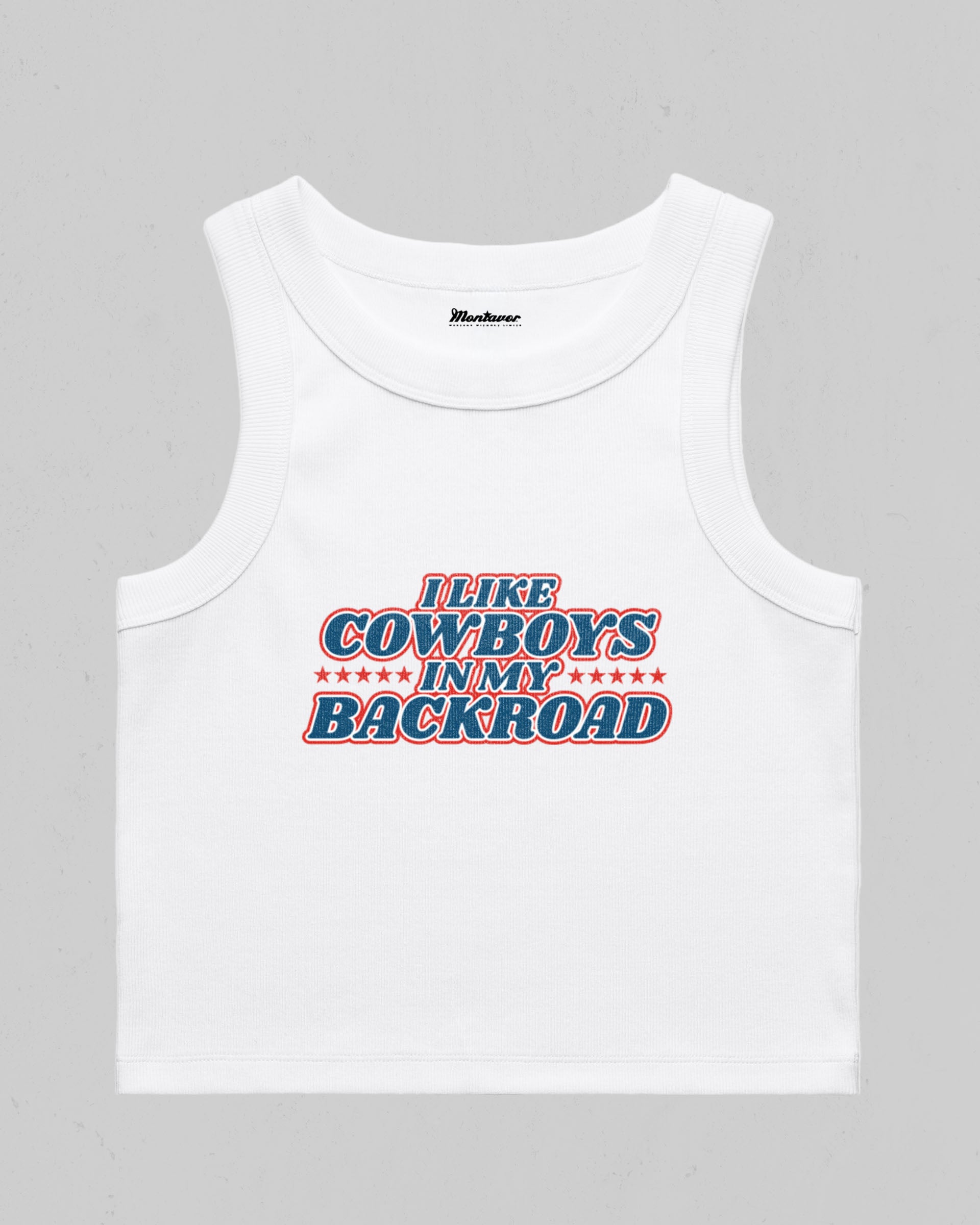 Cowboys Backroad Crop Tank Secondary image