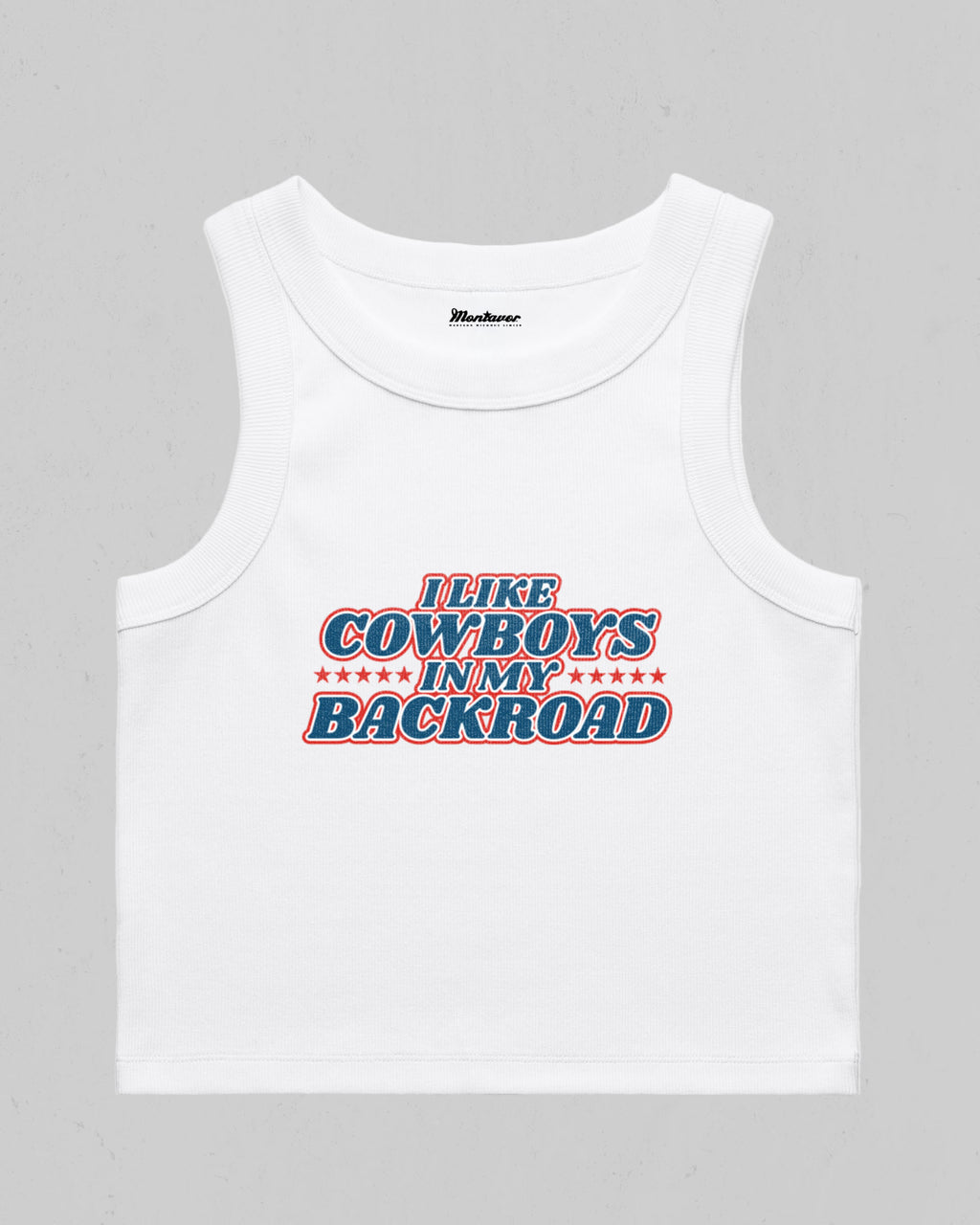 Cowboys Backroad Crop Tank