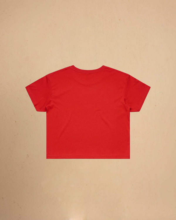 Montavor Cropped Women's T-Shirt Back