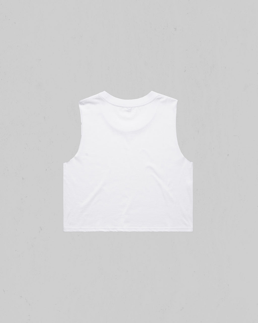 Back Women’s crop tank top by Montavor.