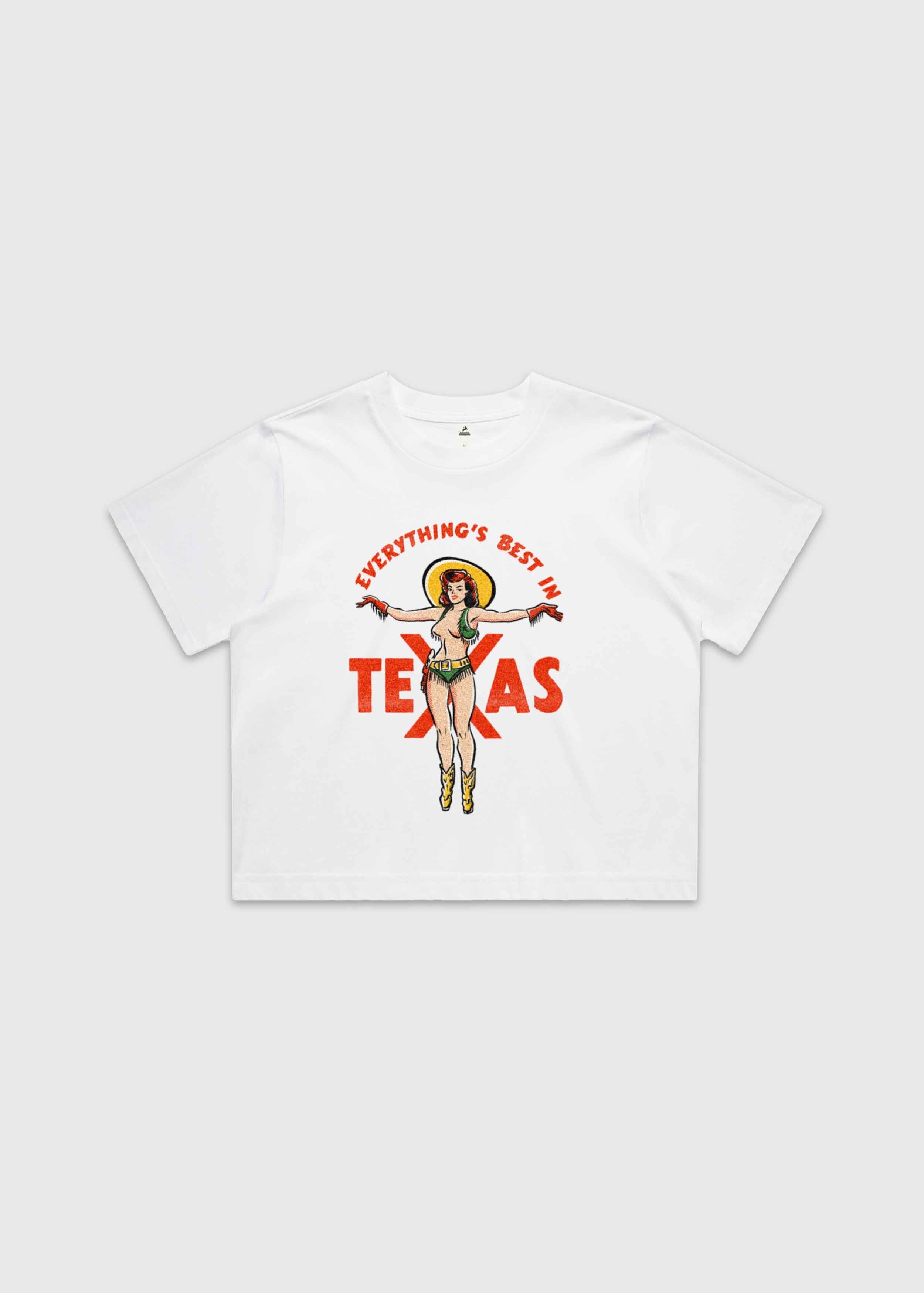 Everythings Best in Texas Crop Tee Secondary image