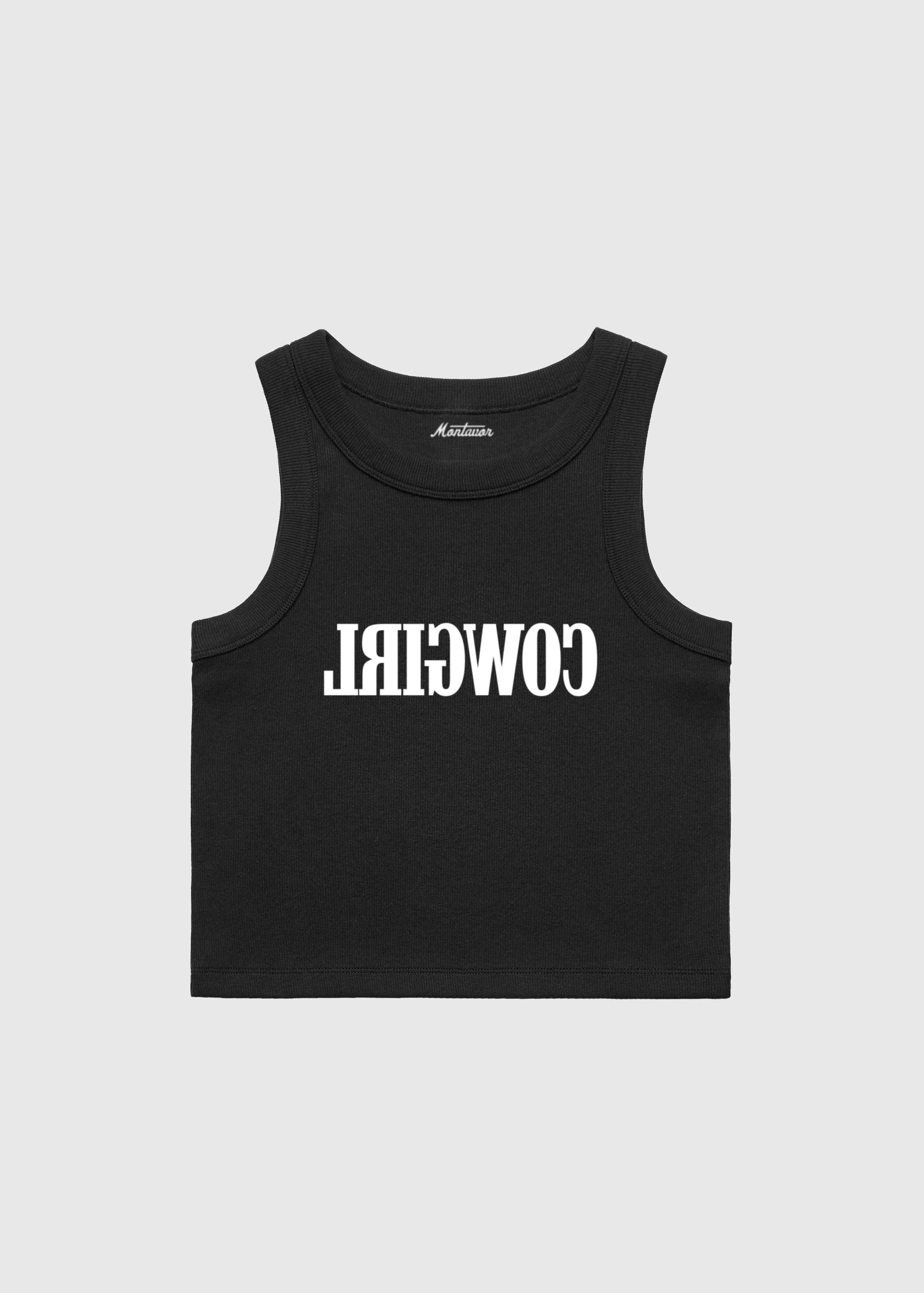 Reverse Cowgirl Crop Tank