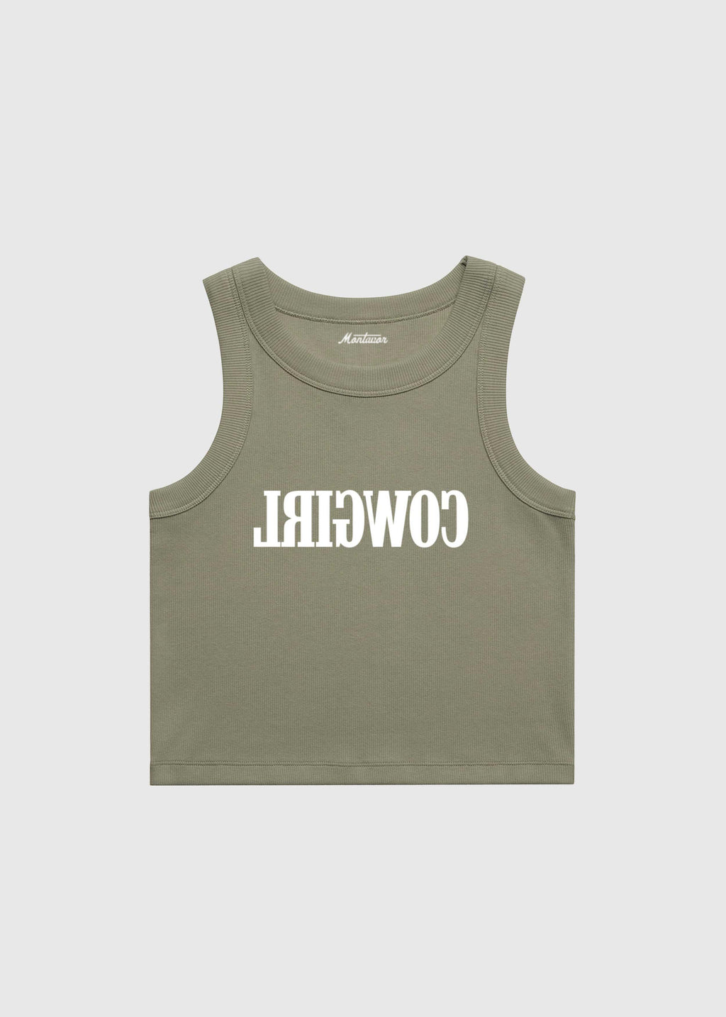 Reverse Cowgirl Crop Tank