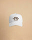 High-profile trucker cap featuring “Keep The West Alive” western typography on the front with mesh back and curved peak.