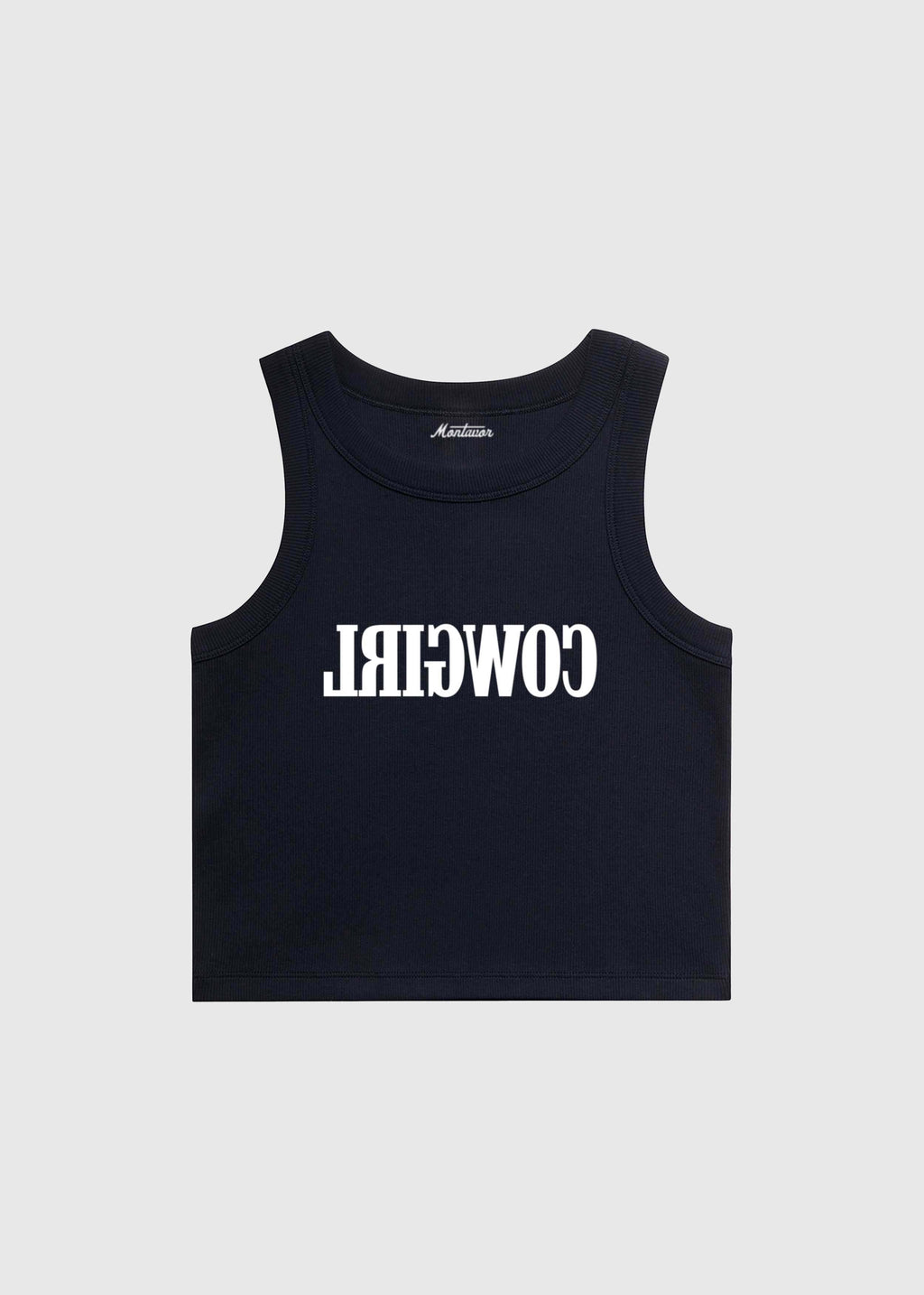 Reverse Cowgirl Crop Tank