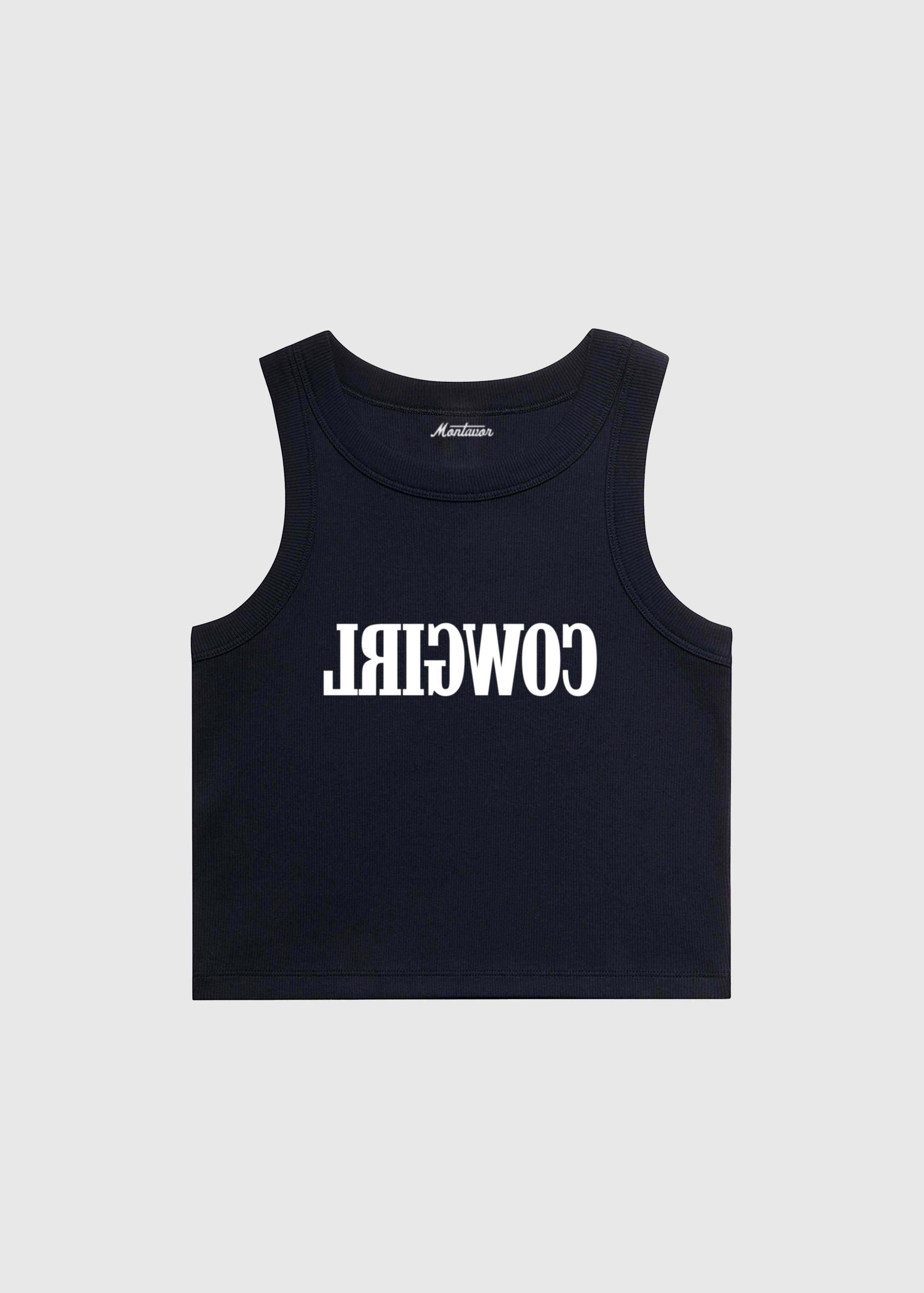 Reverse Cowgirl Crop Tank