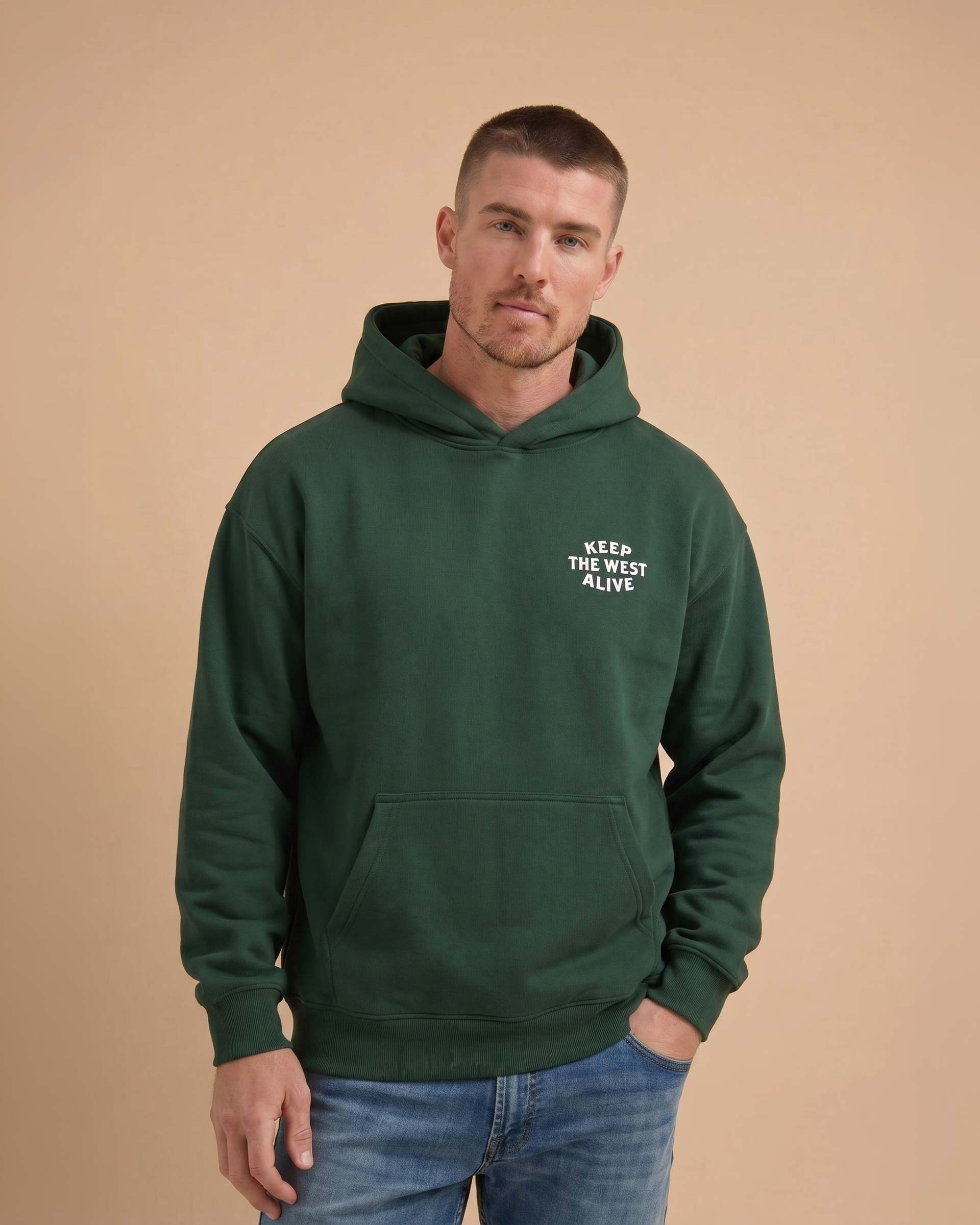 Keep The West Alive Hoodie Secondary image