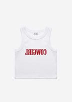 Reverse Cowgirl Crop Tank